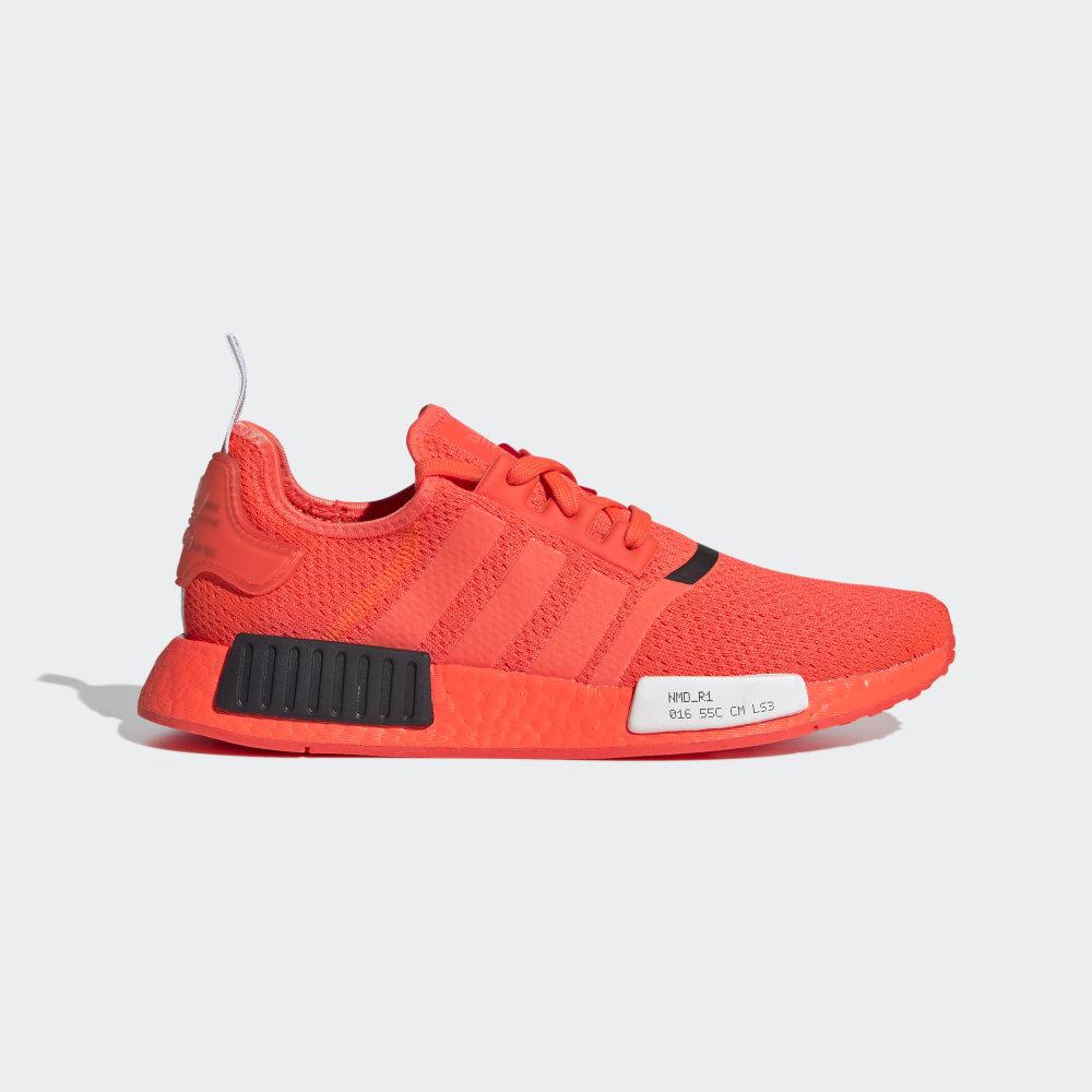 Adidas Men's NMD_R1 Originals Shoes Red/Black/White Ireland EF4267